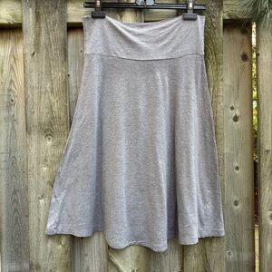 GAP Gray A-Line Pull On Skirt